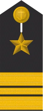 Dienstgradabzeichen Kapitänleutnant, Schulterklappe