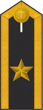 Dienstgradabzeichen Seekadett, Schulterklappe
